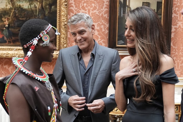 Auch die anderen Gäste waren vom Charme der Clooneys hin und weg.