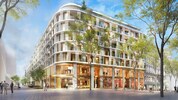 So stellt sich die Stumpf-Gruppe den Neubau auf der Mariahilfer Straße vor.
