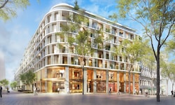 So stellt sich die Stumpf-Gruppe den Neubau auf der Mariahilfer Straße vor.