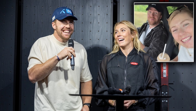 Aleksander Aamodt Kilde und Mikaela Shiffrin haben sich wieder.