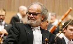 Heinz Haunold war 34 Jahre erster Konzertmeister des Bruckner Orchesters; nun ist er Beobachter ...