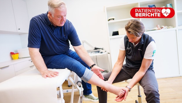Bei sehr starken Knorpelschäden im Gelenk hilft oft nur noch eine Operation.