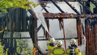 30 Feuerwehrleute bekämpften den Brand im Museum