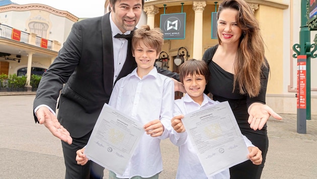 Die Magic World Vienna im Prater belohnt fleißige Schüler.