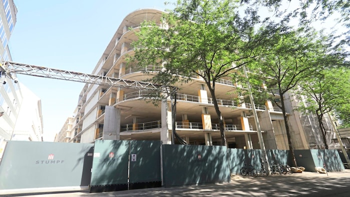 So sah der „ewige Rohbau“ vor Beginn der Abbrucharbeiten im Sommer aus.