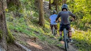 Der Bikepark bietet insgesamt 15 Trail-Strecken an. Ein junger Deutscher verunglückte am ...