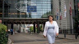 Manuela Khom (ÖVP) absolvierte von Mittwoch auf Donnerstag ihre erste offizielle Brüssel-Reise ...