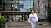 Manuela Khom (ÖVP) absolvierte von Mittwoch auf Donnerstag ihre erste offizielle Brüssel-Reise ...