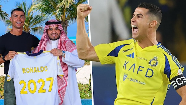 Cristiano Ronaldo hat noch lange nicht genug vom Kicken.