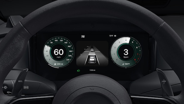 Das ADAS-Cluster in Apple CarPlay Ultra
