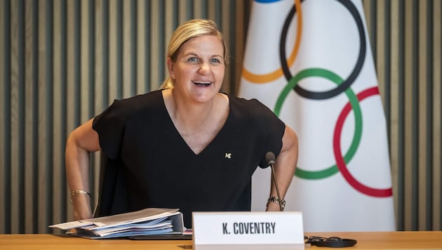 IOC-Chefin Kirsty Coventry