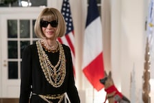 Anna Wintour bei einem Staatsdinner im Weißen Haua