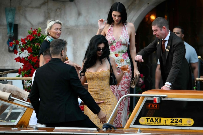 Auch Kylie und Kendall Jenner waren an diesem Abend dabei.