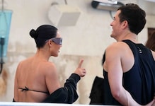 Die zwei verstehen sich blendend: Kim Kardashian und Orlando Bloom flirteten in Venedig, was das ...