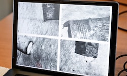 Bilder von Atommüllfässern, die Mitte der 1980er-Jahre gemacht wurden – der aktuelle Zustand des ...