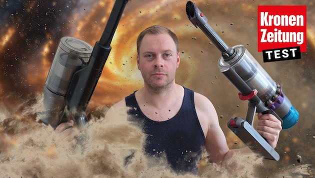 Duell der Power-Akkusauger: Wir haben den neuen Dreame Z40 Station aus China gegen Dysons Gen5 ...