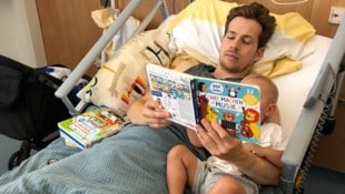 Auch die Besuche von Sohn Levi im Krankenhaus geben Johannes Klein die nötige Kraft