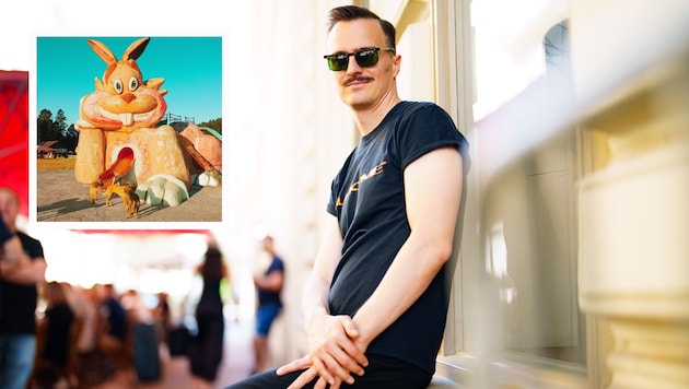 Die sommerliche Coolness Lateinamerikas hat Cid Rim aka Clemens Becher sichtlich entspannt nach ...
