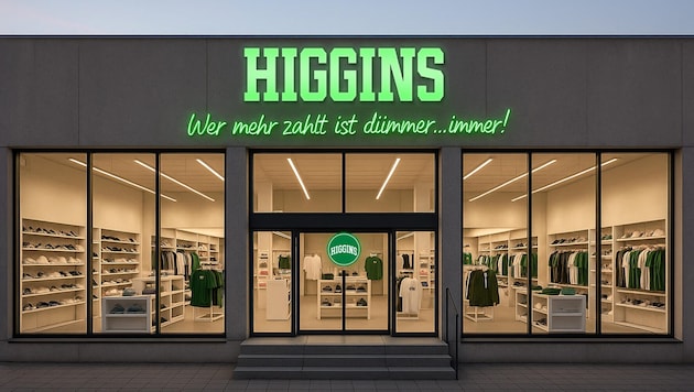 Mit gleich zehn Filialen ist die Günstig-Modekette Higgins Ende August in Österreich gestartet, ...