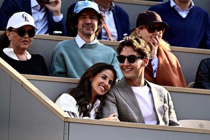 Carmen und George genießen die Zweisamkeit bei den French Open.
