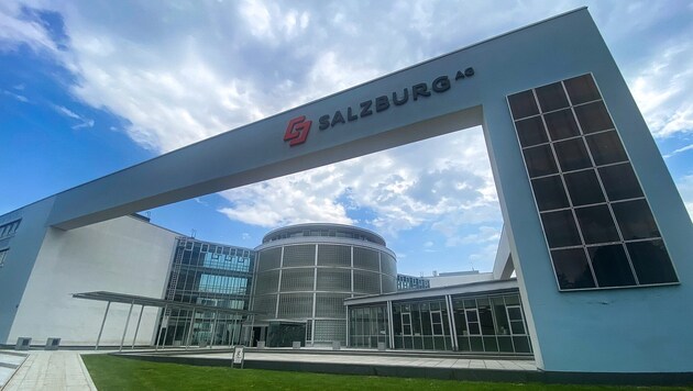 Die Salzburg AG baut in der Bayerhamerstraße.