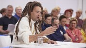Max Höfler las bei den Tagen der deutschsprachigen Literatur 2025 in Klagenfurt