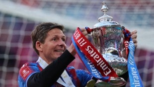 Oliver Glasner gewann mit Crystal Palace den FA Cup.