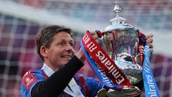 Oliver Glasner gewann mit Crystal Palace den FA Cup.