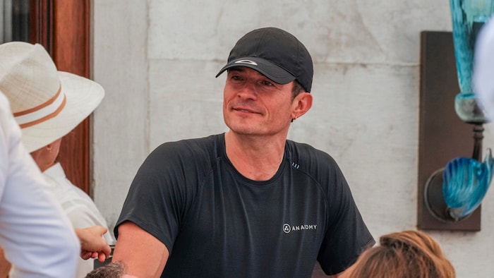 Auch Orlando Bloom wurde am Freitag gesichtet.