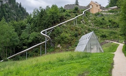 Nahe der Festung Kniepass kam es zum Felssturz.