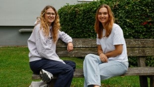 Lena Trattner und Sara Brugger waren in den vergangenen beiden Wochen in einem Wohnhaus der ...
