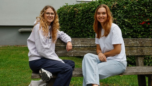 Lena Trattner und Sara Brugger waren in den vergangenen beiden Wochen in einem Wohnhaus der ...