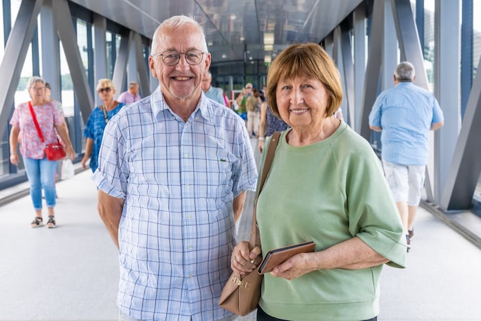 Johanna Maier und Johann Stoiser freuen sich über die neue Anbindung.
