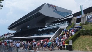 Auch dieses Jahr sind wieder massenhaft Fans nach Spielberg angereist.