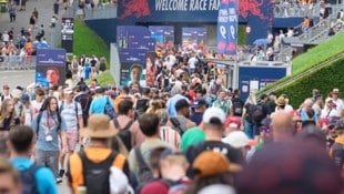 Zahlreiche Formel-1-Fans lassen sich das Highlight in Spielberg nicht entgehen.