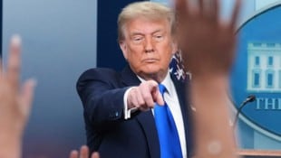 Hält nicht viel von Pressefreiheit: US-Präsident Donald Trump
