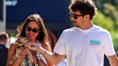 Alexandra Saint Mleux und Ferrar-Star Charles Leclerc