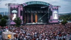 Das Lido Feeling stimmte: Große Bühne, guter Sound, viele Fans