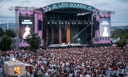 Das Lido Feeling stimmte: Große Bühne, guter Sound, viele Fans