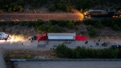 In diesem Truck stießen Polizisten auf den Horrorfund.