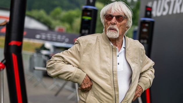 Bernie Ecclestone beim Großen Preis von Österreich