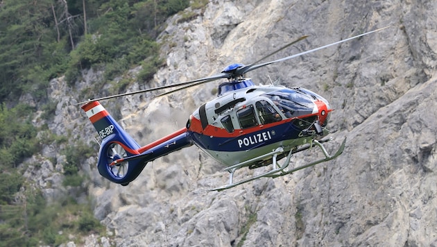 Die Libelle Tirol flog in den Wilden Kaiser, um die orientierungslosen Deutschen zu bergen.