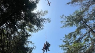 Erst kürzlich musste wieder ein Bergsteiger im Reichraminger Hintergebirge per Hubschrauber ...