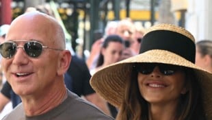 Amazon-Chef Jeff Bezos und seine Ehefrau Lauren 