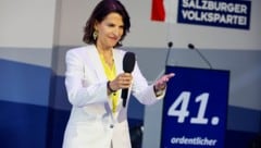 Beim Landeskongress wurde Karoline Edtstadler von der Parteibasis zur Obfrau der Landespartei ...