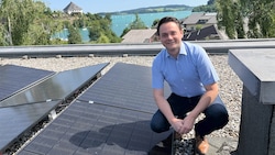 Bürgermeister Michael Schwarzmayr will die Sonnenenergie in der Gemeinde weiter ausbauen.