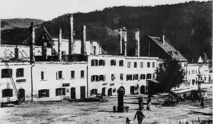 Vom Dominikanerkloster fegte der Feuersturm bis zum Hauptplatz.