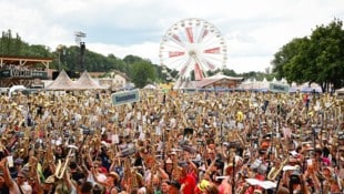Das Fest verwandelte sich in eine große Spielwiese.