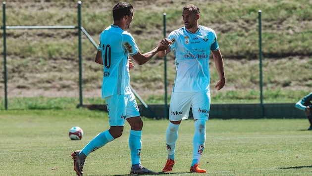 Alex Gorgon und Lukas Jäger durften in Liechtenstein jubeln