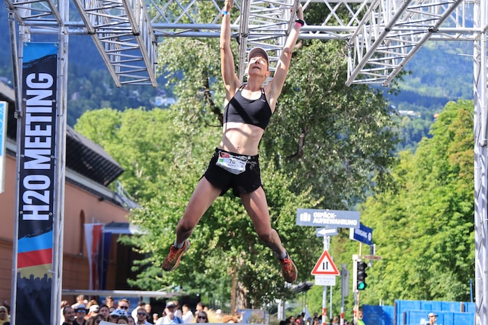 Marlene Stummer heimste bei den Frauen Platz eins ein. Diese Entscheidung fiel beim Hindernis ...
